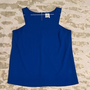 Paper Crane Royal Blue Tank Top Small